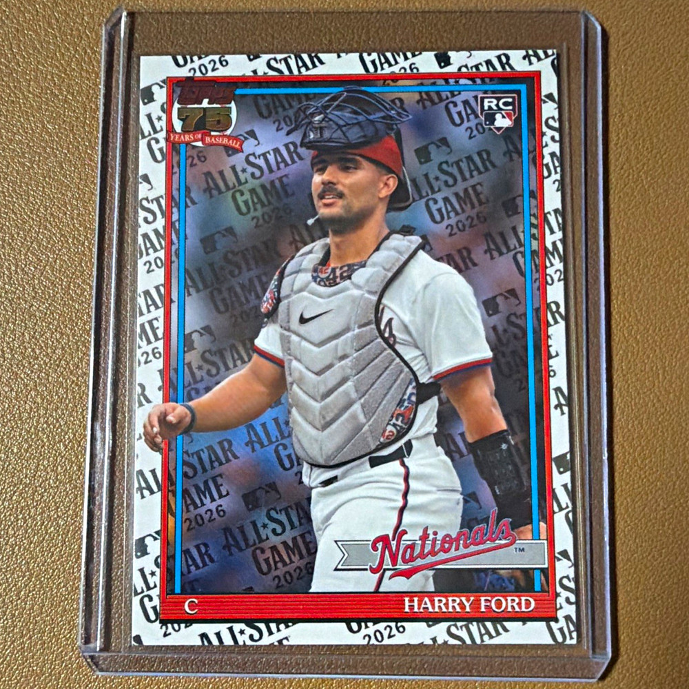 Topps 2026 Series 2 Harry Ford Nationals RC 1991 Topps #91B2-2 ASG