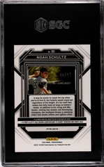 2023 Panini Prizm #101 Noah Schultz SGC 9.5 Mint+ Gold Shimmer Prizm /10