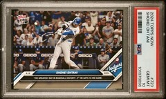 PSA 10 💎 SHOHEI OHTANI 2024 TOPPS NOW #723 GREATEST DAY IN ⚾️ HISTORY 3HR 10RBI