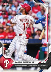 Gabriel Rincones Jr. Call-Up 1st Hit HR 2026 MLB Topps NOW Card 334 Presale