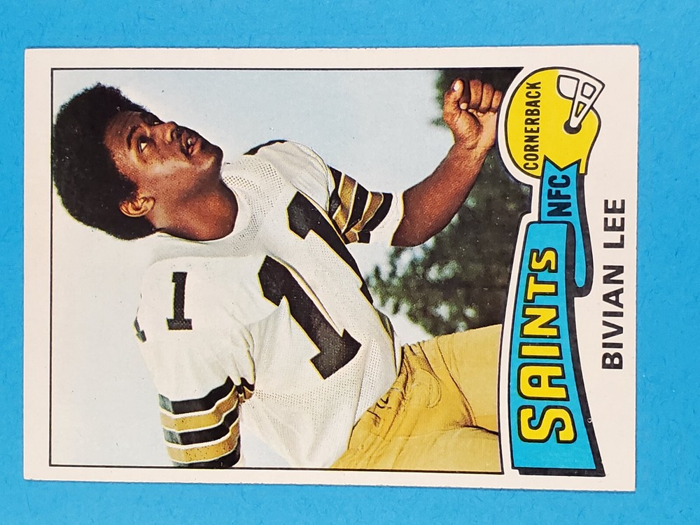 1975 TOPPS FOOTBALL #047 BIVIAN LEE HIGH GRADE EX EX-MT