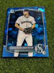 2025 Bowman Draft Sapphire Kade Anderson Chrome 1st Prospect #BDC-3 Mariners