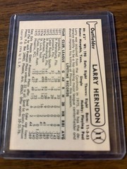 Larry Herndon 1976 Cramer Phoenix Giants #11 Rookie Card FREE SHIPPING
