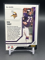 2023 Panini Contenders #LCA-RYA Ron Yary Legendary Contenders Auto /99