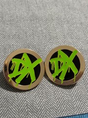 DX Side Plate Pin Set WWE Slam Crate Exclusive Triple H Shawn Michaels