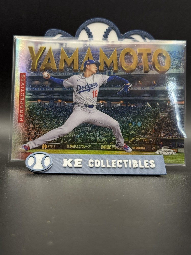2026 Topps Chrome Yoshinobu Yamamoto Perspectives Refractor P-4 Dodgers