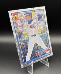 Shohei Ohtani – 2026 Topps Series 2 #91B2-1 – 1991 Topps Crackle Foil – Dodgers