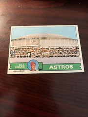 1979 Topps Houston Astros Team Checklist Bill Virdon #381 Astrodome J.R. Richard