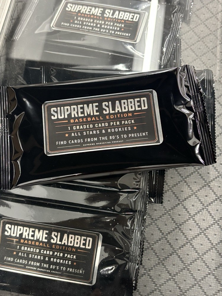 Supreme Slabbed Baseball Edition Pack (1 Graded Card) 1980- Present