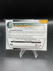 2025 Bowman Chrome Shotaro Morii 1st Pulsar Refractor /399 A’s BCP-170