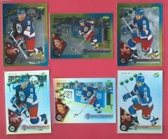 21 Diff Winnipeg Jets 1991-92 Topps orig misprint BLANK BACK error Team Set lot