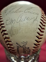 1963 New York Mets Official Baseball Team Signed Stengel Snider Hickman Hunt