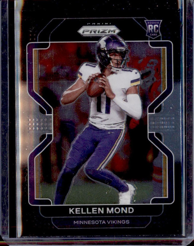 2021 Panini Chronicles #PB-17 Kellen Mond Prizm Black