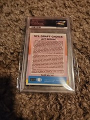 Jeff George Rookie PSA 9 – 1990 Fleer – Colts, Falcons, Fighting Illini Legend