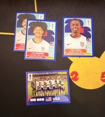 Blue Parallel Panini 2026 World Cup Stickers YOU CHOOSE