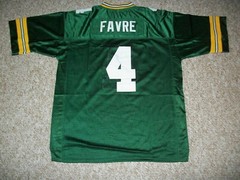 BRETT FAVRE Unsigned Custom Sewn New Football Green Bay Jersey S, M,L,XL,2XL,3XL