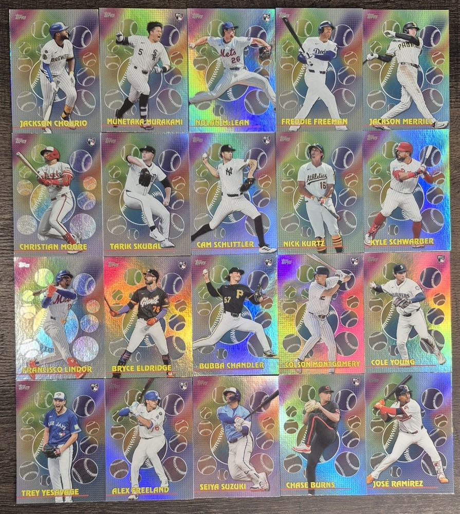 2026 Topps Titans of the Game Series 2 Complete Insert Set 20 Cards