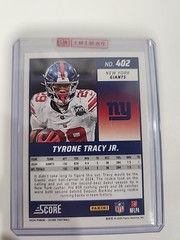 2024 Panini Score Mystery Rookie 2 Tyrone Tracy Jr.Set #402 Redemption