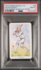 DAVID GOWER * PSA 8 * 1979 VENORLANDUS LTD OUR HEROES WORLD OF SPORT ENGLAND #36