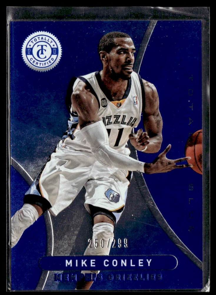 2012-13 Panini Totally Certified #246 Mike Conley Totally Blue SN #250/299 1202G