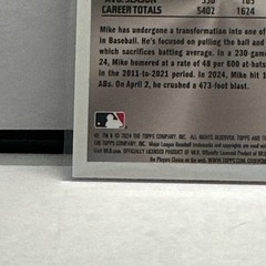 2024 Topps Archives 1996 Wrecking Crew Mike Trout L.A. Angels Insert #96WC-20