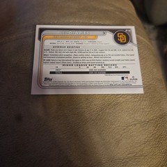 Leo De Vries Prospect 2024 Bowman Draft #BD-116 San Diego Padres