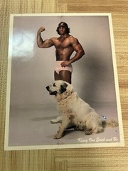 Kerry Von Erich Original WCCW Texas wrestling promo photo Vintage NWA USWA WWF