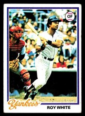 1978 Topps #16 Roy White New York Yankees