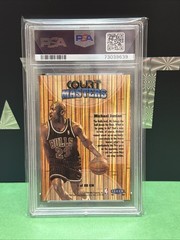 Michael Jordan 1997-98 Fleer Ultra Court Masters #CM1 PSA 8