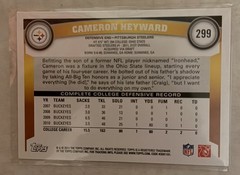 2011 Topps #299 Rookie Cameron Heyward Pittsburgh Steelers Football Card