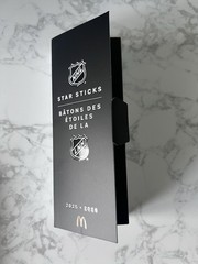 Connor McDavid Mcdonalds Star Sticks 2025-2026 Mcdonalds Mini Sticks
