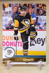 2017-18 Upper Deck Hockey Base #396 Justin Schultz – Pittsburgh Penguins