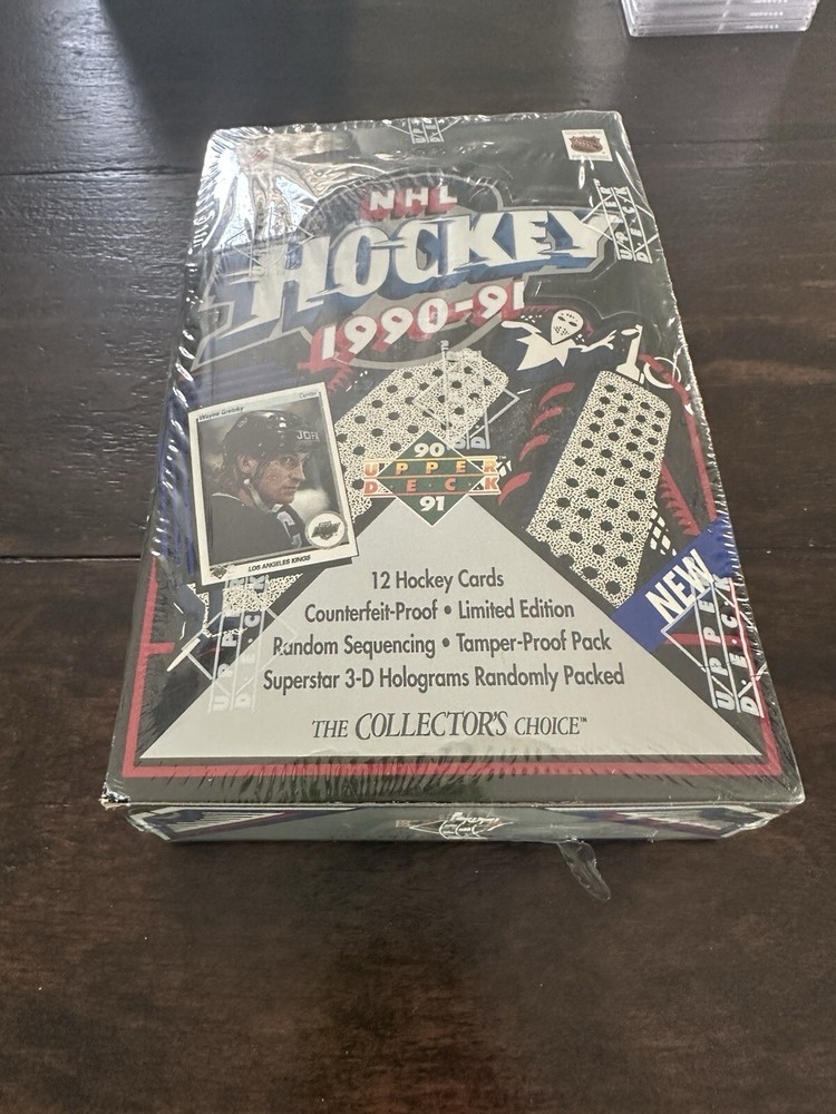 1990-91 Upper Deck NHL Hockey Factory Sealed Box (see Description)