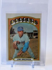 1972 Topps #151 Jim Brewer – EX – LA Dodgers – FREE SHIPPING