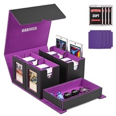 MTG Commander Deck Box, Holds 400+ Double-Sleeved Cards