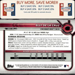 2022 Bowman Draft #BDC-80 Elly De La Cruz Chrome Cincinnati Reds