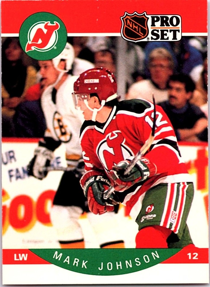 1990-91 Pro Set #168 Mark Johnson