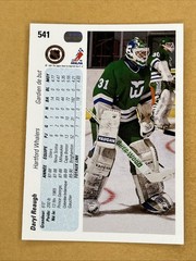 1990-91 Upper Deck French #541 Daryl Reaugh Hartford Whalers
