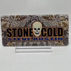 2001 WWF WWE STONE COLD Steve Austin Jakks Pacific Room Sign Vintage HTF