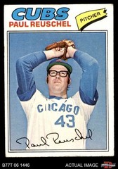 1977 Topps #333 Paul Reuschel Cubs RC 2 – GOOD