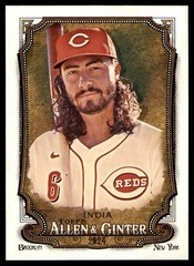 2024 Topps Allen & Ginter #333 Jonathan India Cincinnati Reds Card
