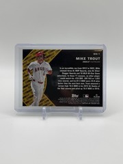 2025 Topps Update Series – Topps Black Gold Mike Trout #BG-1 Green Foil 79/99