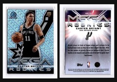 2025 Bowman Chrome Carter Bryant RC Mega Rookies Mojo #MR-14 Spurs
