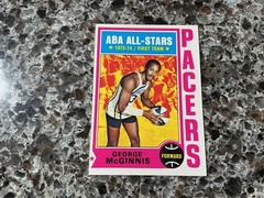 1974-75 TOPPS #220 George McGinnis EX+/EXMT *GM1