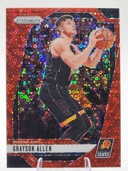 Grayson Allen /100 2024-25 Panini Prizm Fast Break Red Disco Phoenix Suns SP
