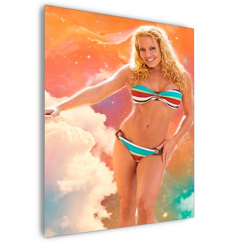 TRISH STRATUS WWE Wrestling Model Diva Belles ACEO Art Print Card by RoStar #3/7