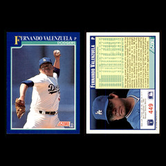 Fernando Valenzuela Lot 12 Different Baseball Cards 1986-2004 LA Dodgers/BAL/SD