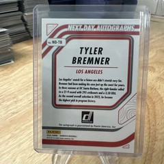 2026 Panini Donruss Next Day Autographs Tyler Bremner Auto #ND-TB Angels