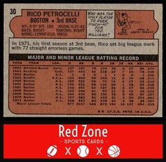 1972 Topps – #30 Rico Petrocelli EX+