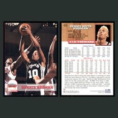 Dennis Rodman Lot 12 Basketball Cards San Antonio Spurs Topps Fleer Upper Deck